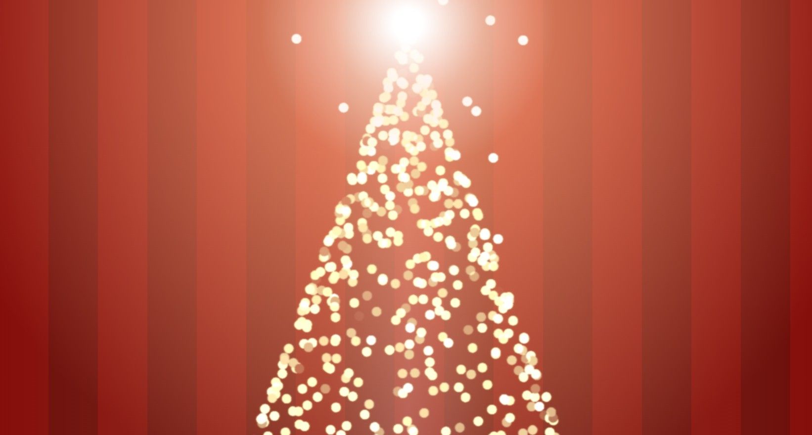 A Christmas animation with lots of light and color